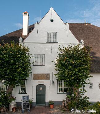 Roter Haubarg von 1665, Simonsberg, Ostansicht